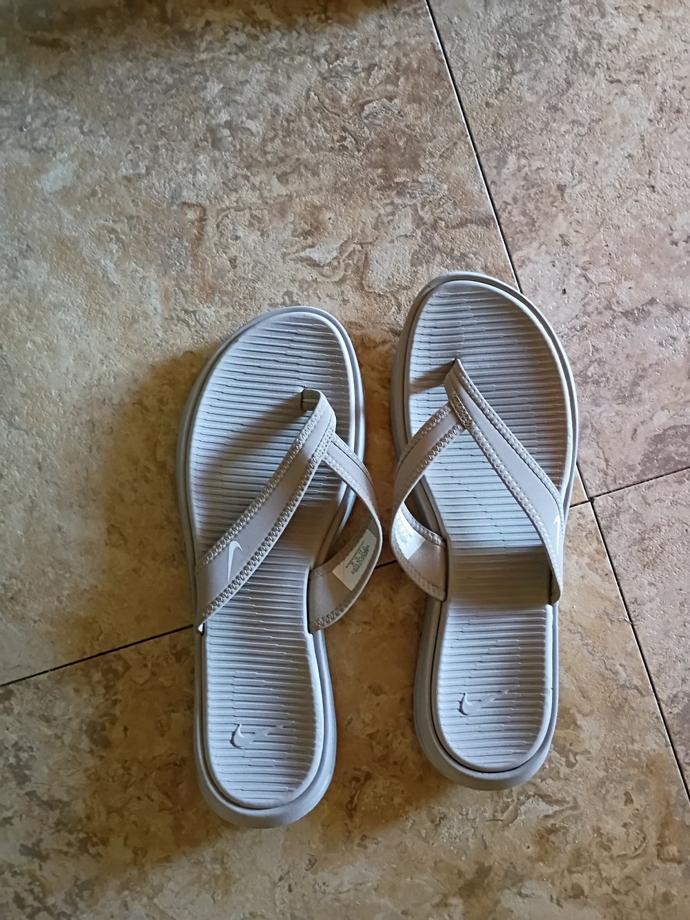 Nike Women's White Flip Flop Sandals